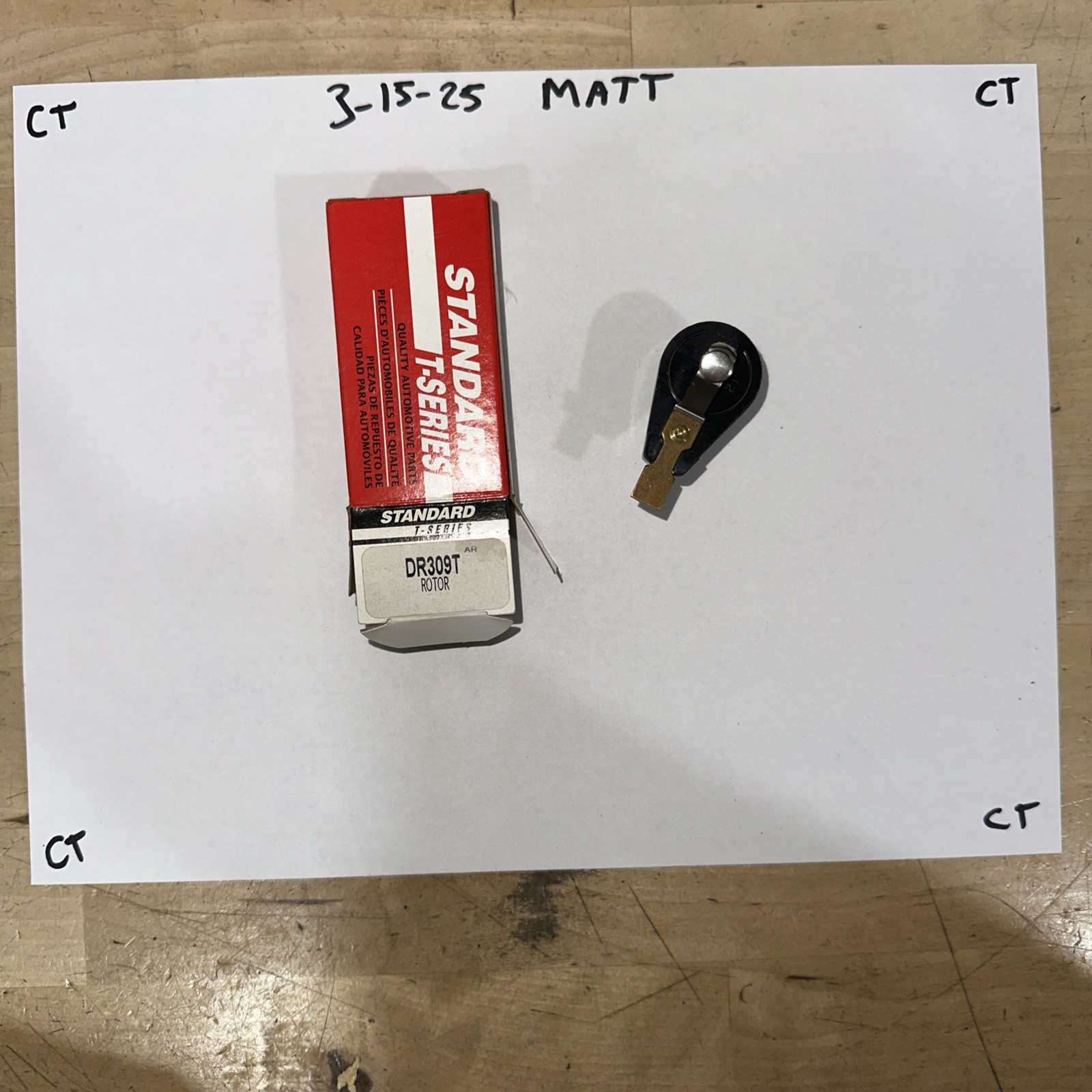 Standard DR-309T Distributor Rotor