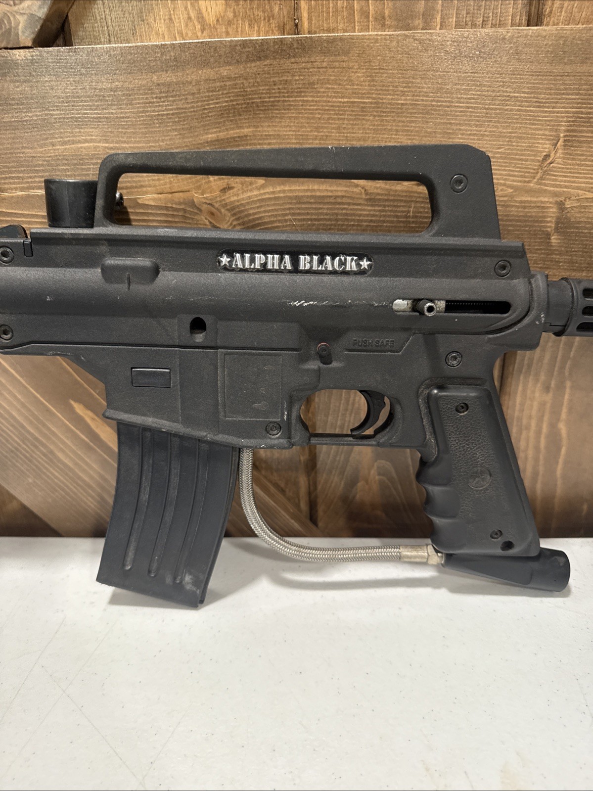 Tippmann US Army Alpha Elite Paintball Marker - Black