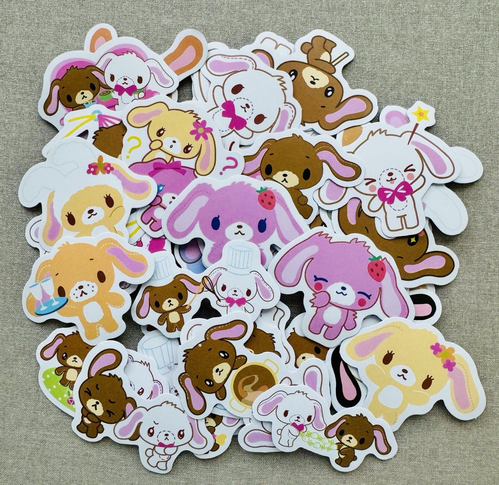 Random Sugarbunnies Stickers (10 pc No Repeat Stickers!)