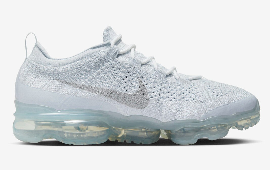 Nike Air VaporMax 2023 Flyknit ShoesPure Platinum DV1678-002 Men's Sizes NEW