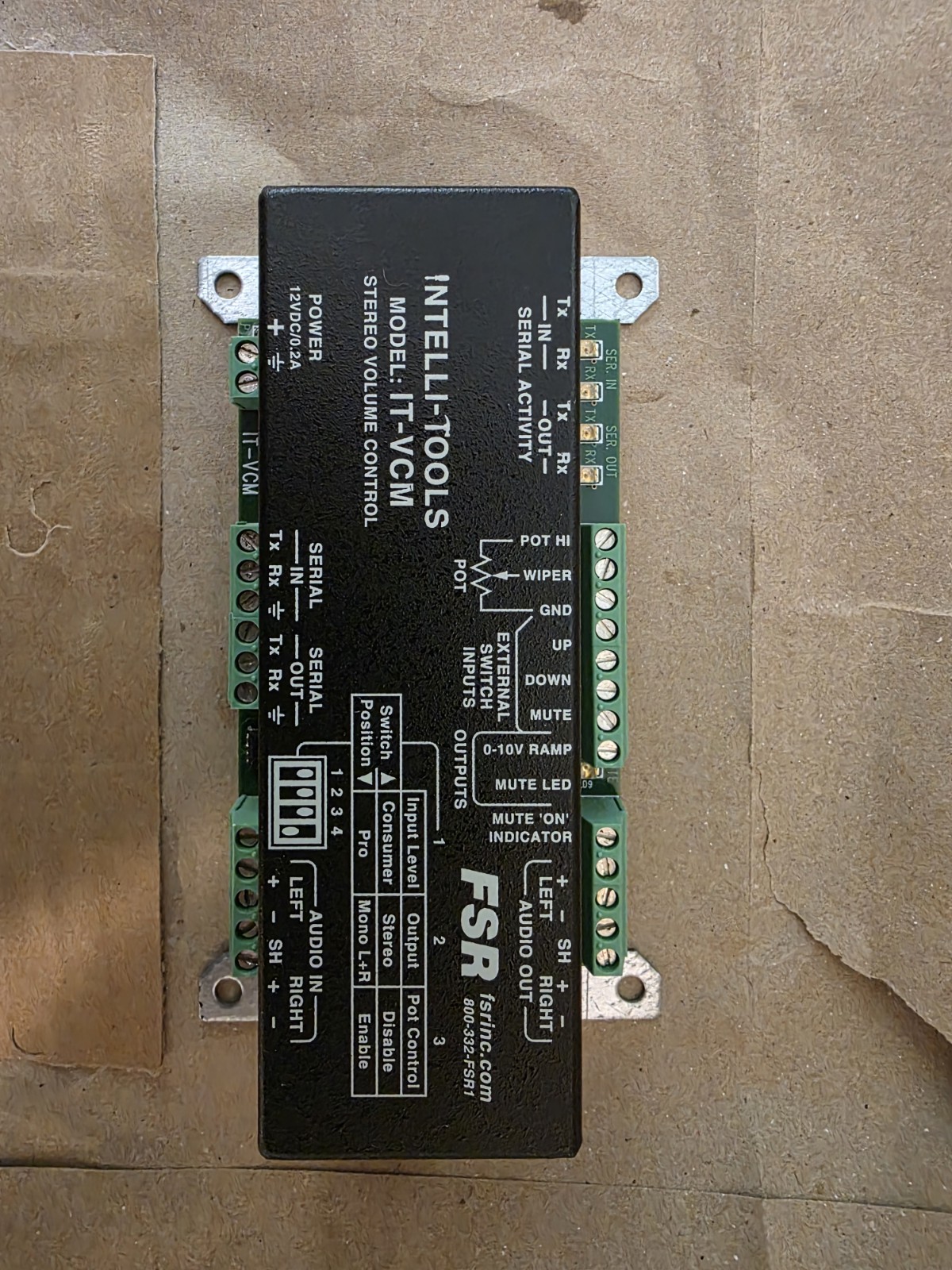 FSR IT-VCM Stereo Audio Volume Control Module