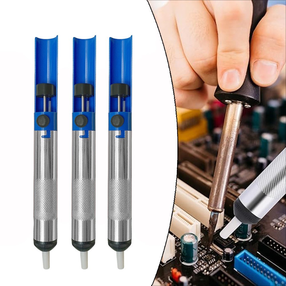 Desoldering Iron Pump 3 Pack Lightweight Anti Static Solder Removal Tool