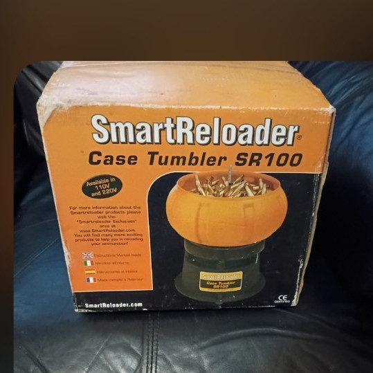 SmartReloader SR100 Case Tumbler Reloading Brass Tumbler Model SR100 MPN SR100