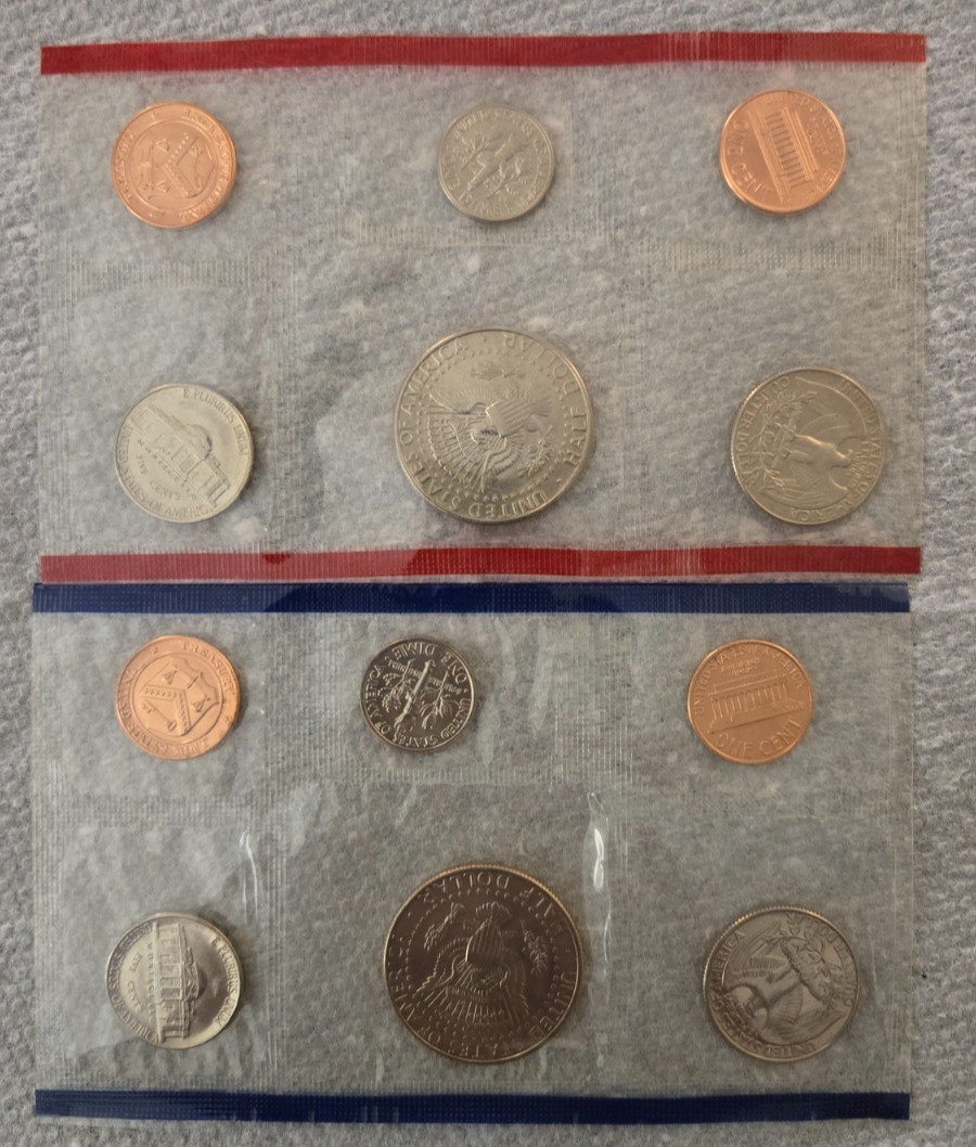 1992 U.S. Uncirculated Mint Set (no envelope) P&D