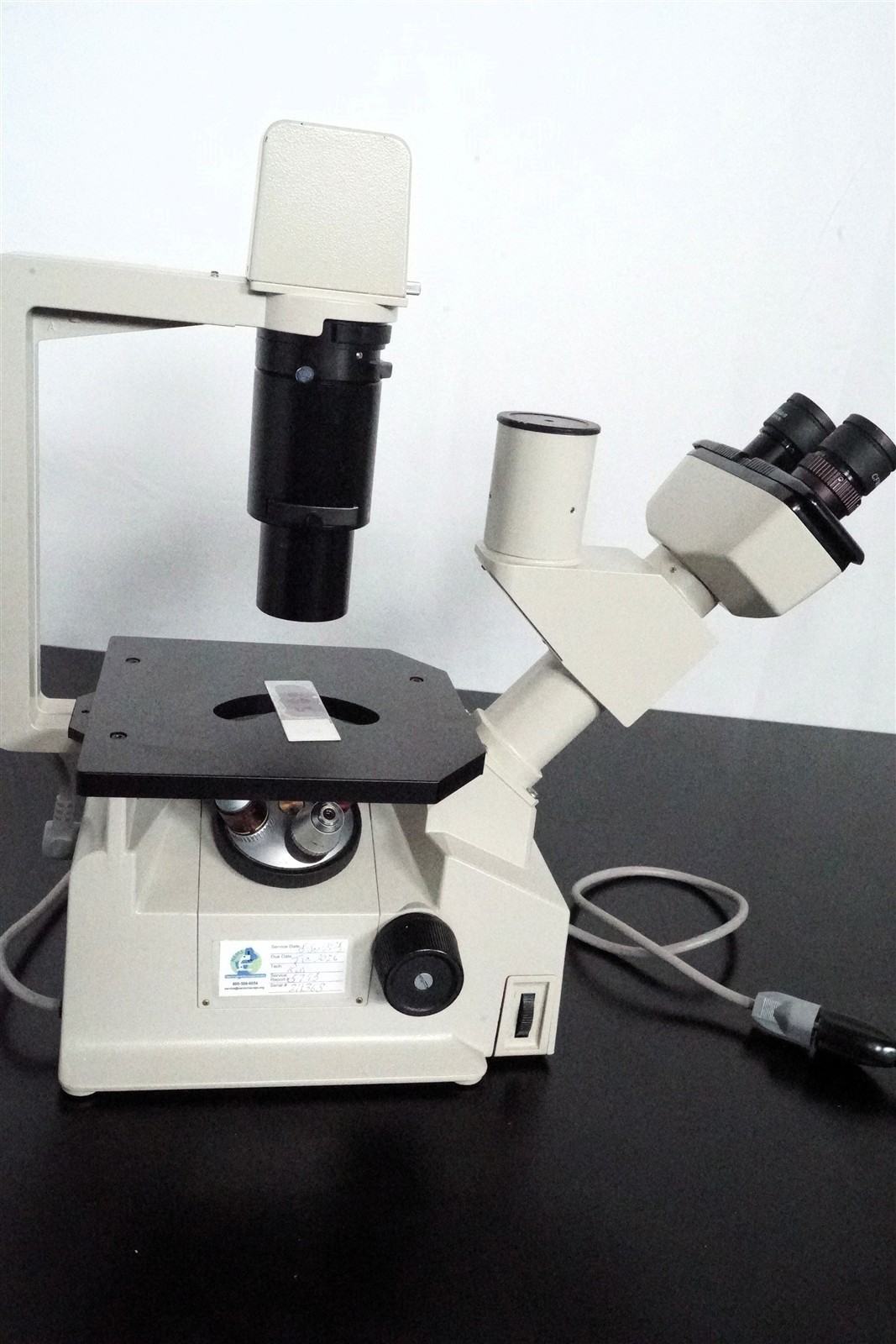 Nikon TMS Inverted Phase Contrast Microscope, 4X, 10X Ph3DL, 20X Ph2DL, 40X PH3D