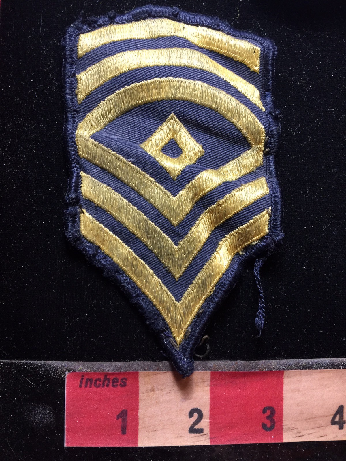 Vtg Should Sleeve Insignia Rank Patch - Army Military Patch 76U8