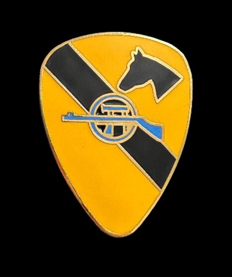 U.S. Army 1st Cavalry SNIPER Pin