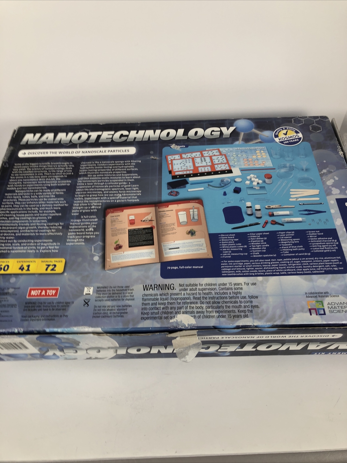 Thames & Kosmos Nanotechnology Science Kit 41 Experiments with Nanomaterials