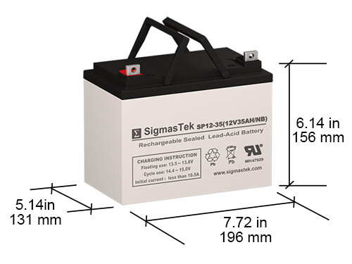 Hoveround MPV5 Wheelchair Batteries (Replacement)