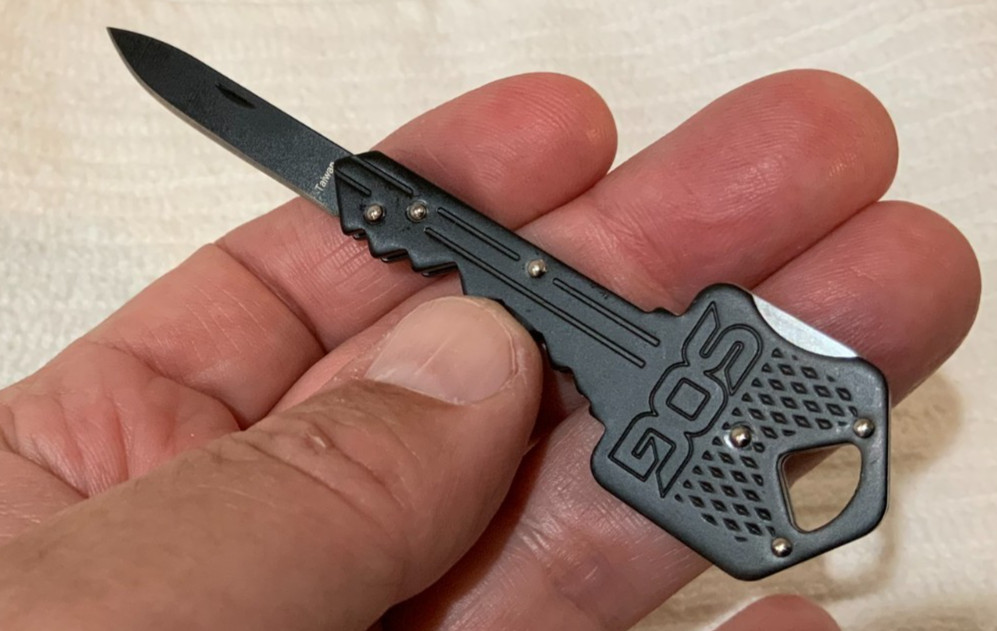 Mini-Key Knife Keychain