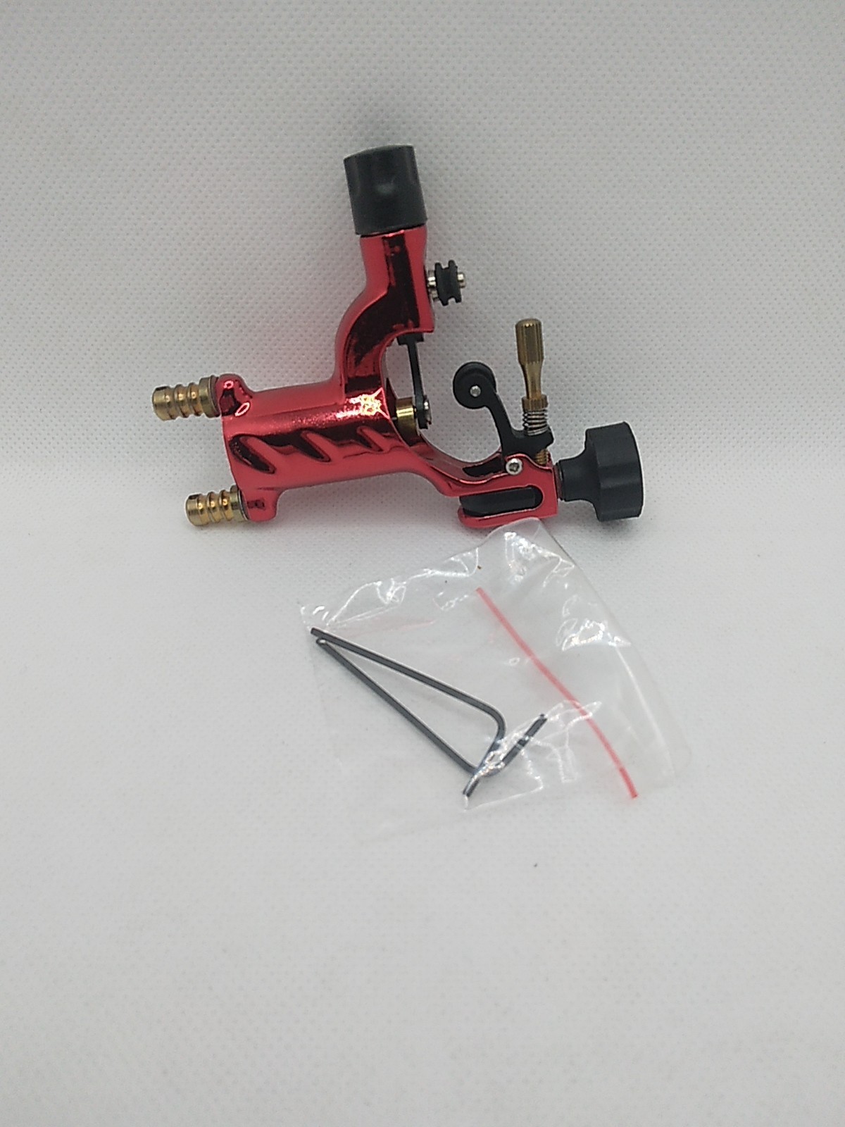 Red Rotary Tattoo Machine Gun Adjustable Shader Liner