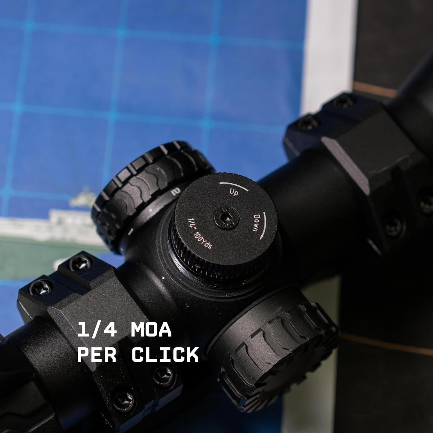 Monstrum Panzer 3-9x40 Rifle Scope with Offset Scope Mount