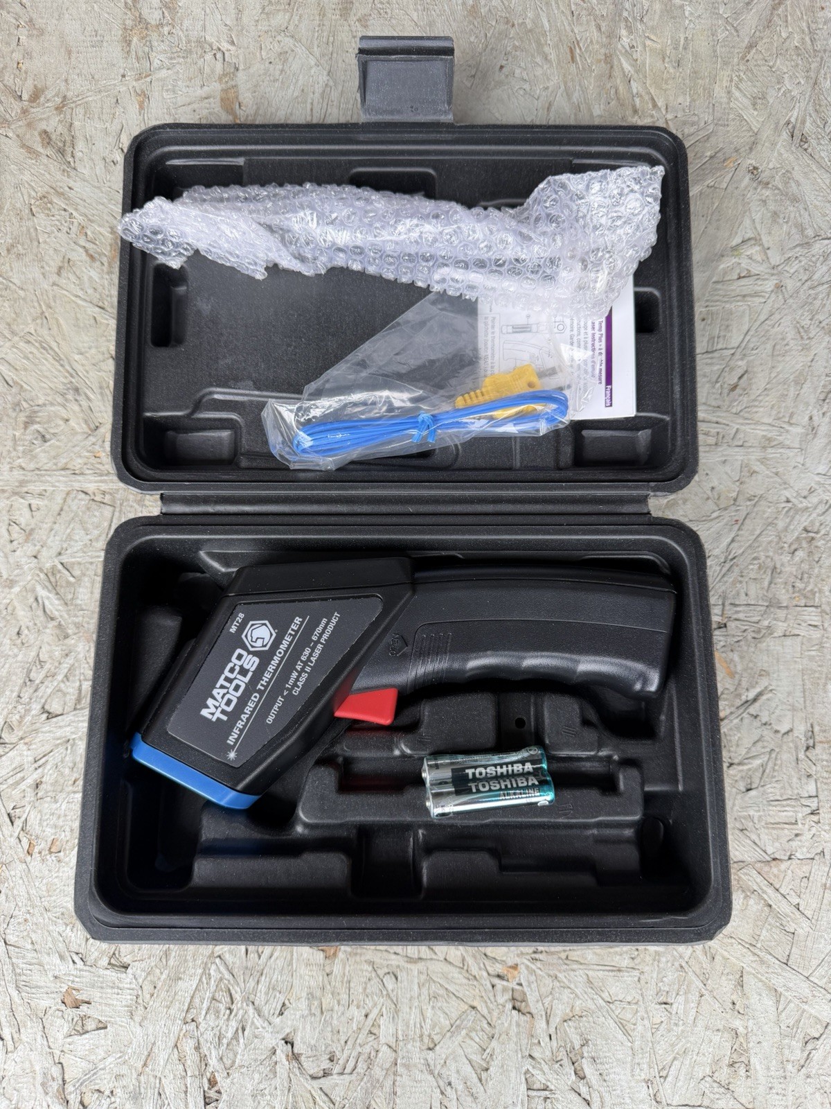Matco Tools MT28 Infrared Digital Thermometer W Case *NEW*