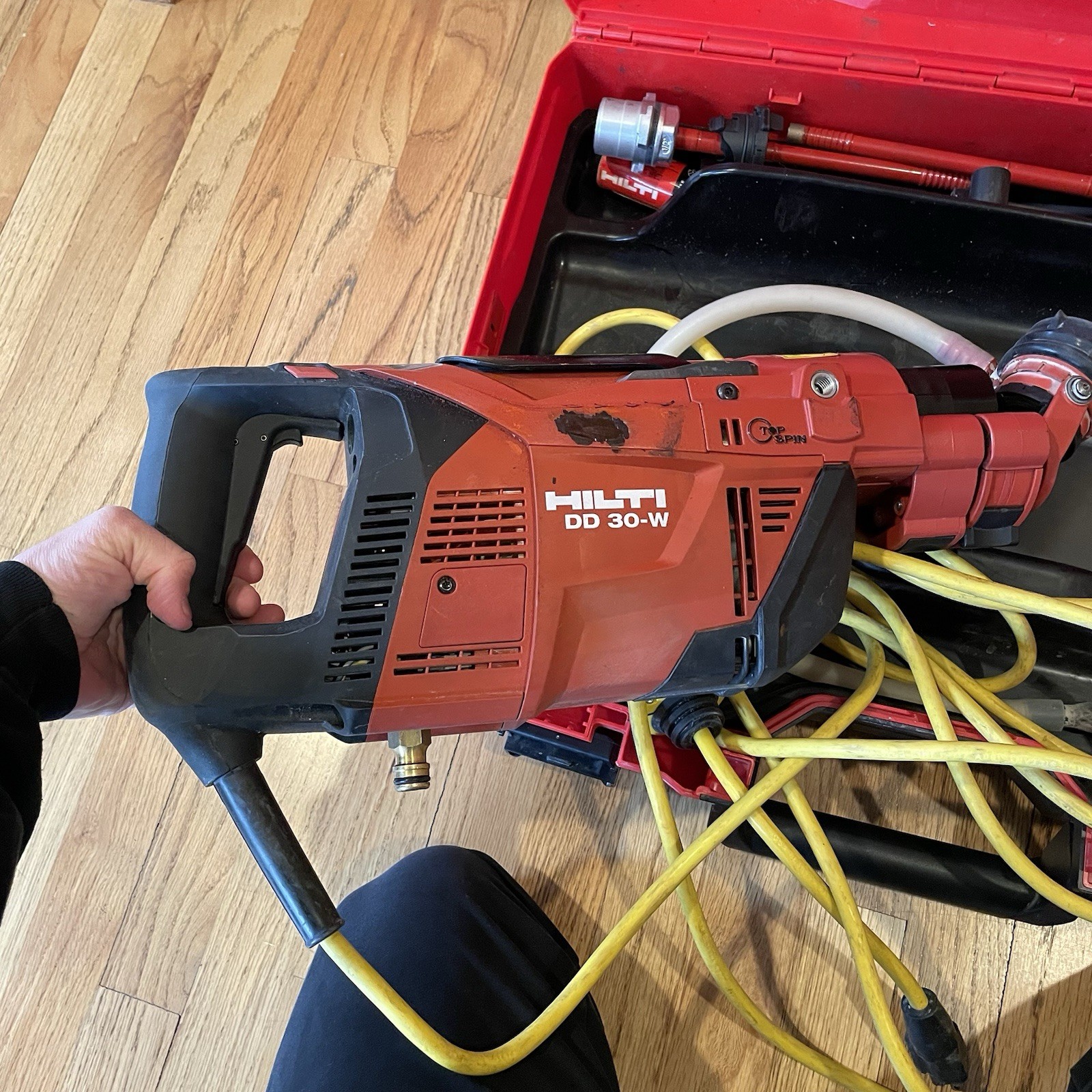 Hilti DD 30-W Diamond Core Drill Machine Handheld / Rig-Mounted w/ Case