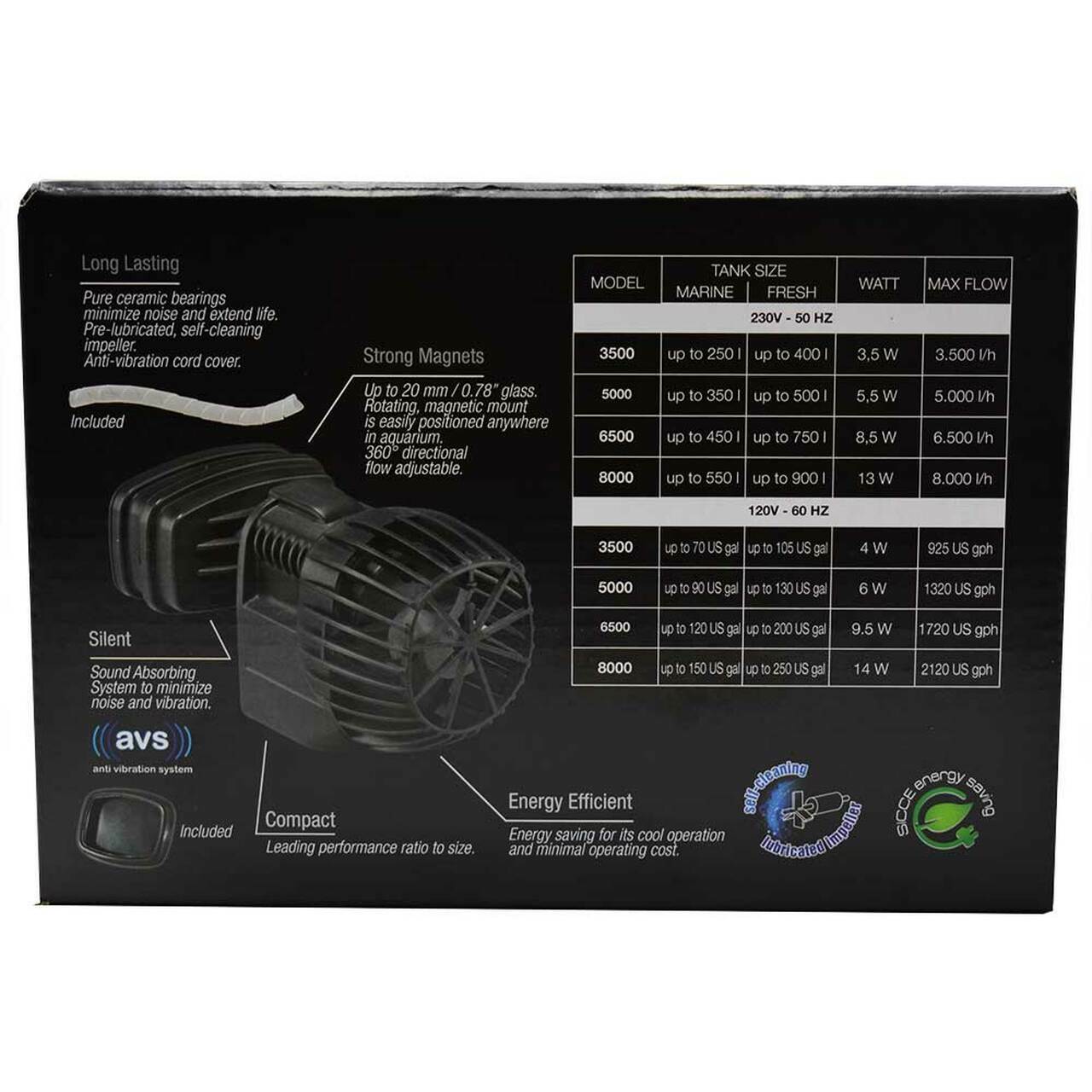 SICCE XSTREAM 8000 WAVEPUMP 2120 GPH Circulation Water Pump SIC633