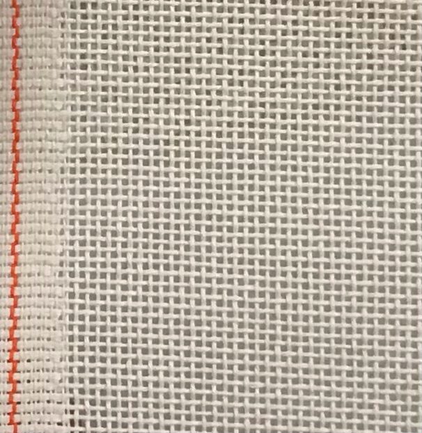 24 count Congress Cloth Eggshell Zweigart counted canvaswork needlework 20x27