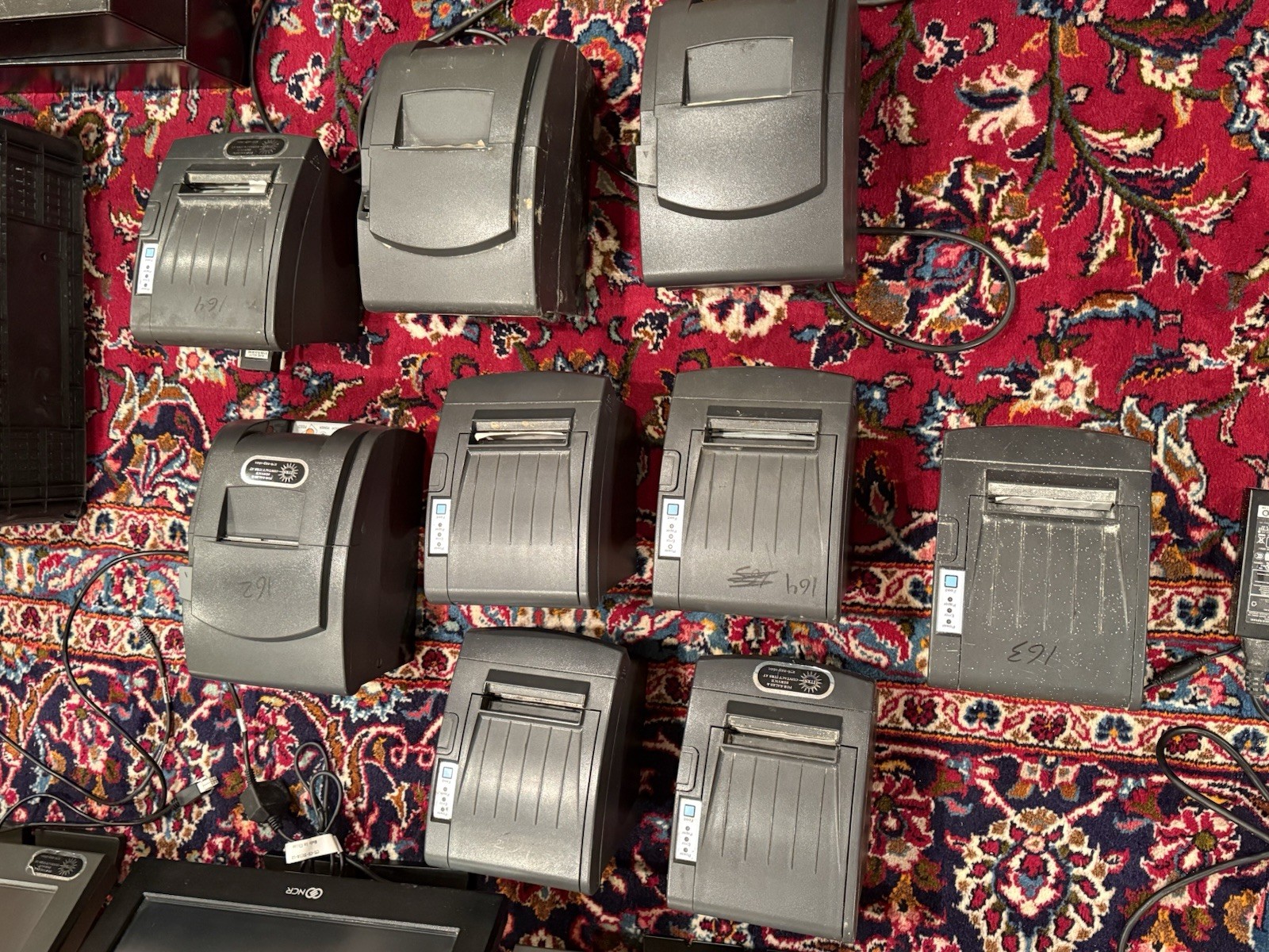 NCR Monitors UNTESTED and Receipt Printers Sold As-Is Parts Or Repair Local Only