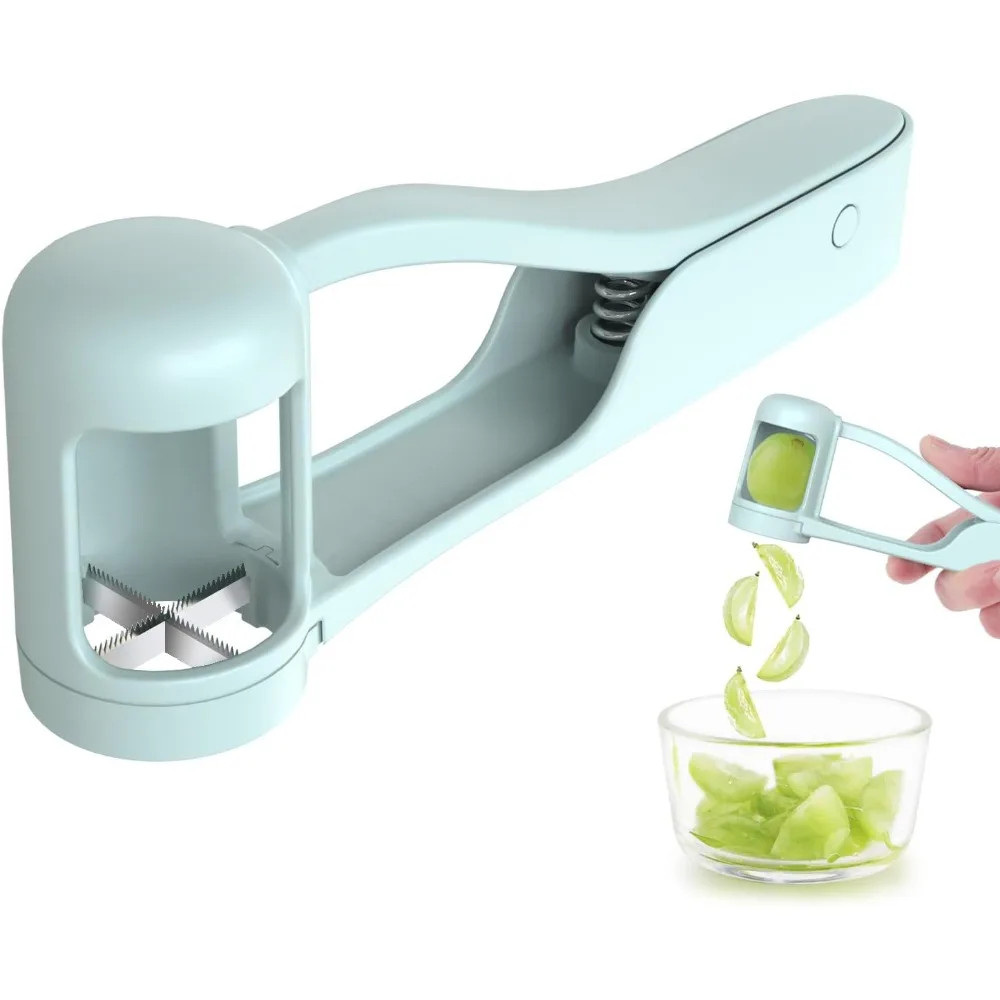 Grape Slicer, Grape Cherry Tomato Strawberry Cutter, Suitable for Vegetable, Fru