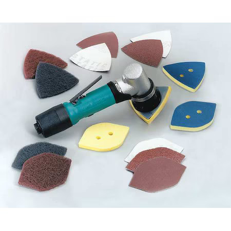 Dynabrade 57910 Air Detail Sander, 1/4 In, Npt, Off-Set