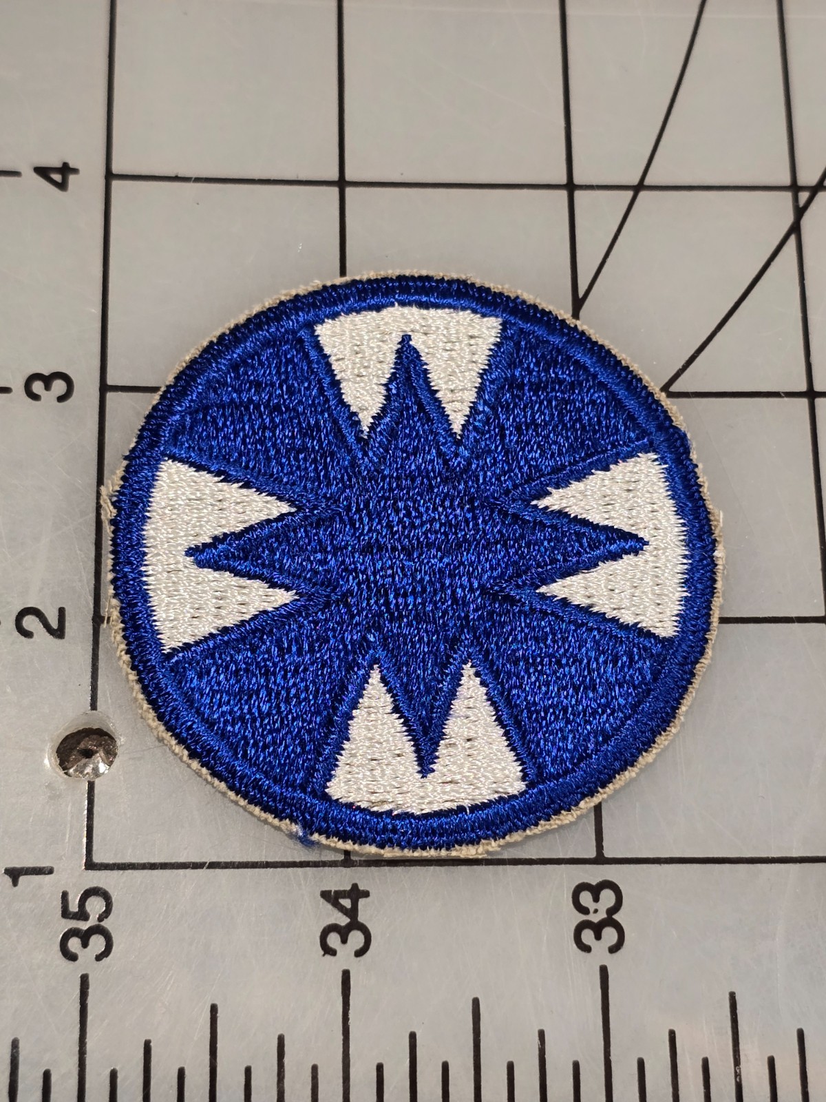 Surplus US Army 48 Infantry Division Patch Phantom Cut Edge 3813