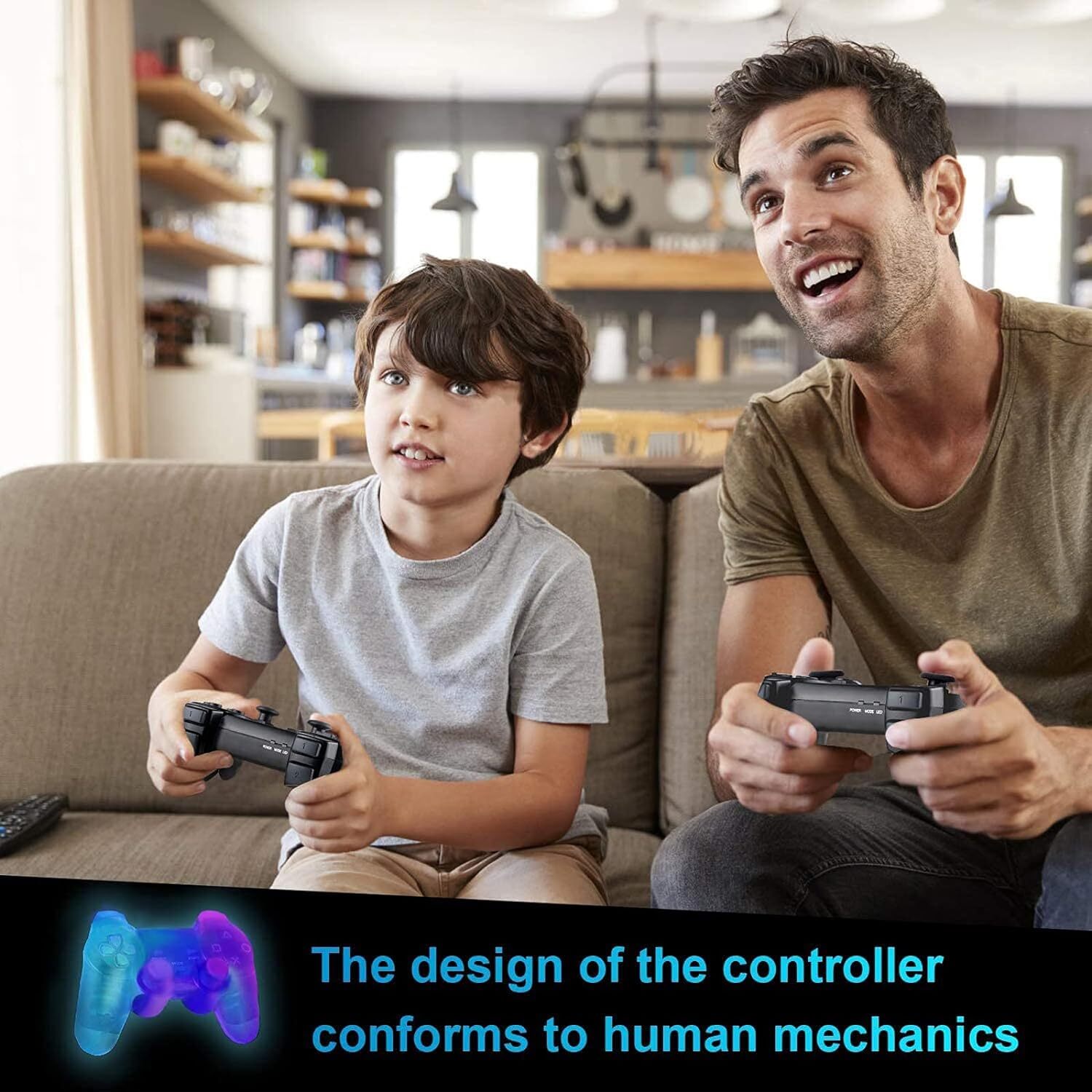 1pc P2 Style Black Wireless Controller Gamepad USB ort For PC Laptop computer