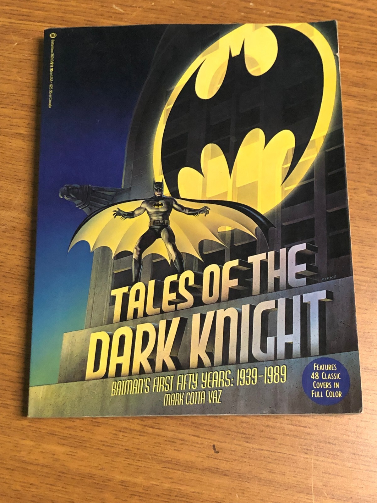1989 BATMAN TALES OF THE DARK KNIGHT 50 YEARS 1939-1989 SOFTCOVER BOOK DC COMICS