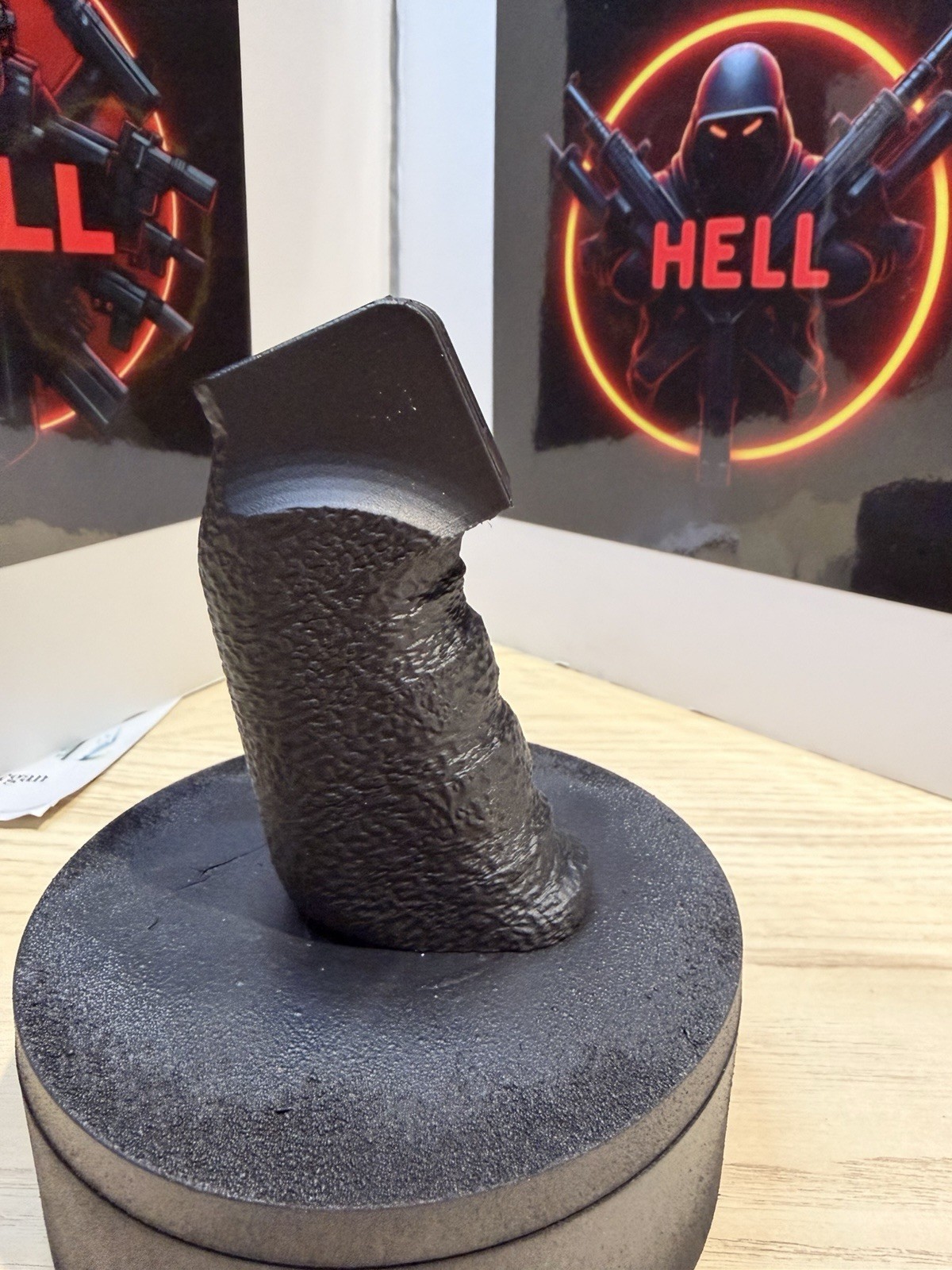 GRIP  A-r  Style Only Airgun Or Paintball -Carbon Fiber+cerakote