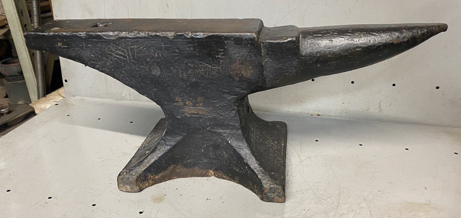 Vintage ACME Blacksmith Anvil 98 Lbs
