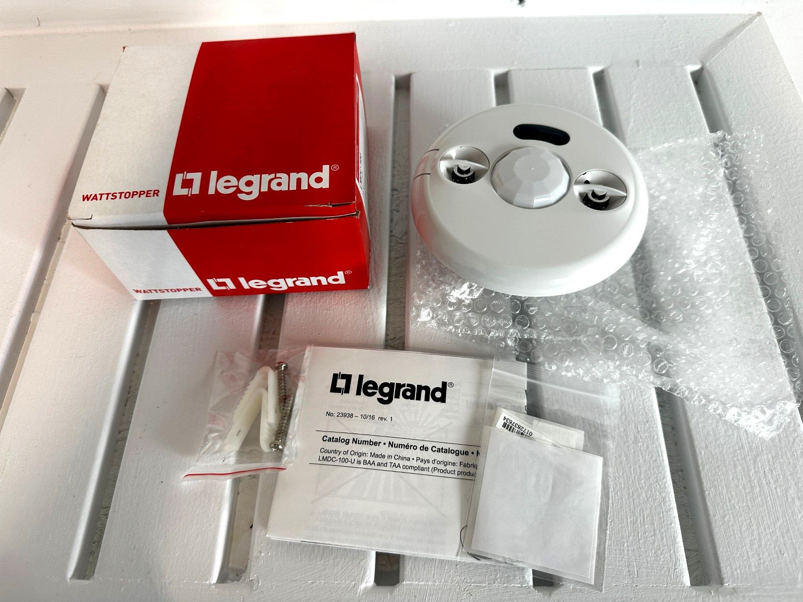WATTSTOPPER ( LMDC-100 ) DLM Dual Tech Ceiling Mount Occupancy Sensor