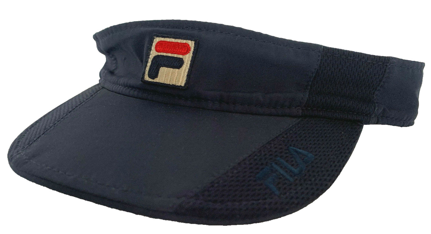 NEW! FILA Adult Performance "F" Tennis/Golf/Pickleball Visor-Navy