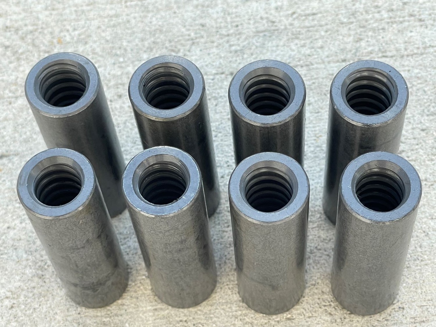 Sandbaggy 1/2" Coil Rod Coupler - Round Threaded Coupling Nuts