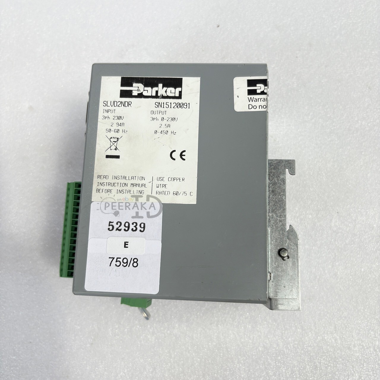 SLVD2NDR Parker Servo Drive ,Fast ship