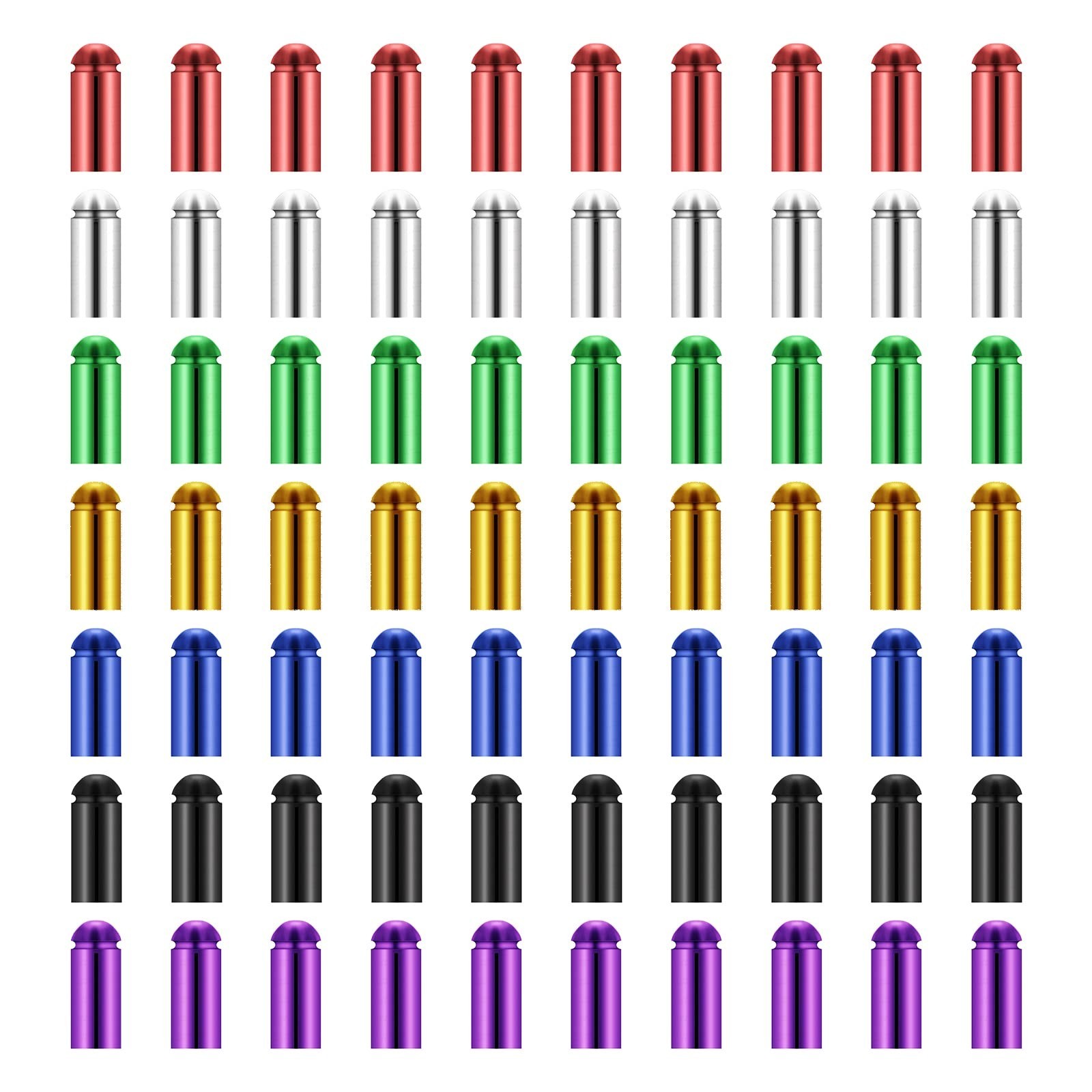 Dart Flight Wing Savers Protectors Aluminum Alloy,70 Pcs Professional Metal D...