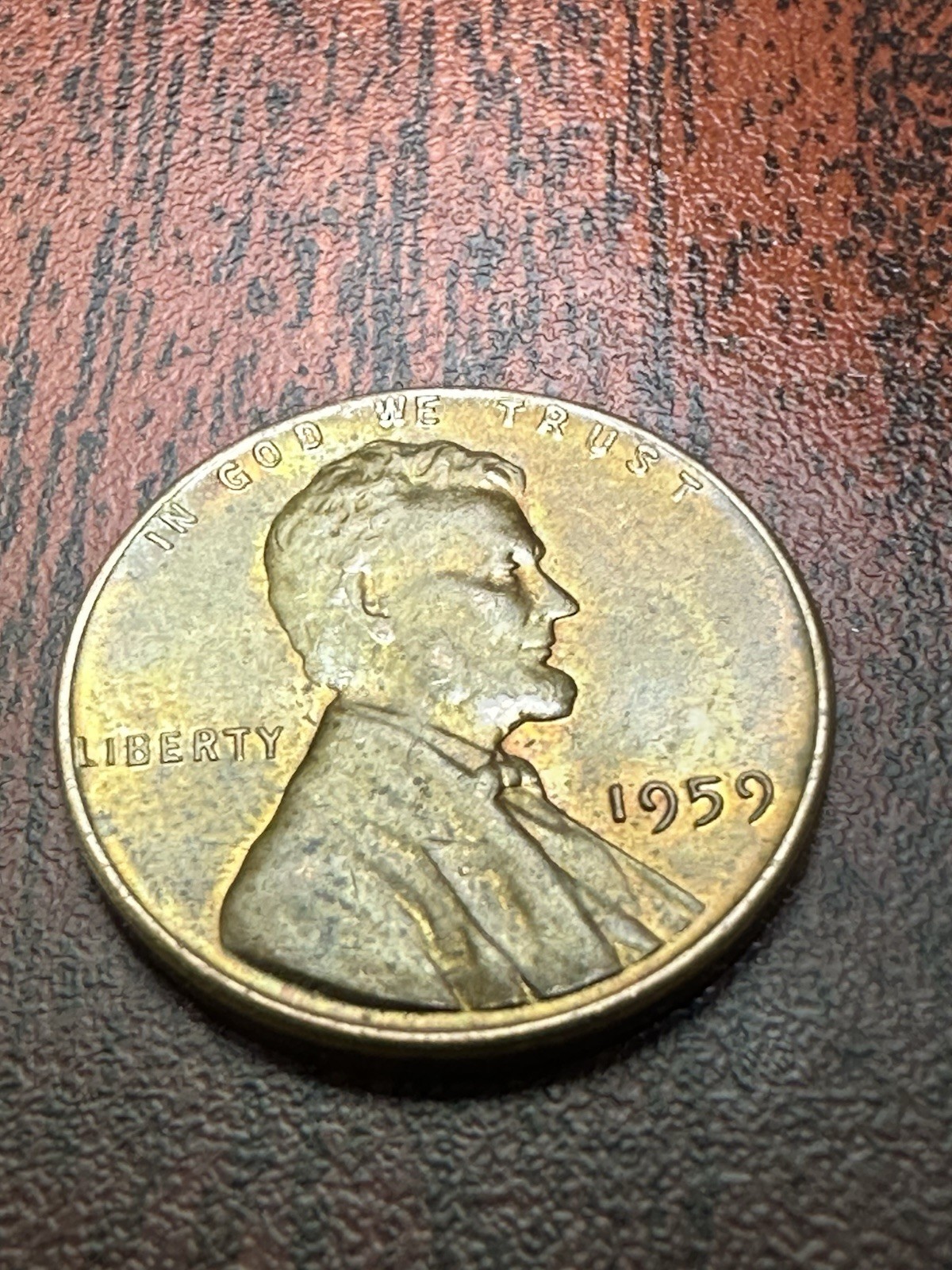 1959 Lincoln Memorial Cent DDO No Mint Mark Error Coin