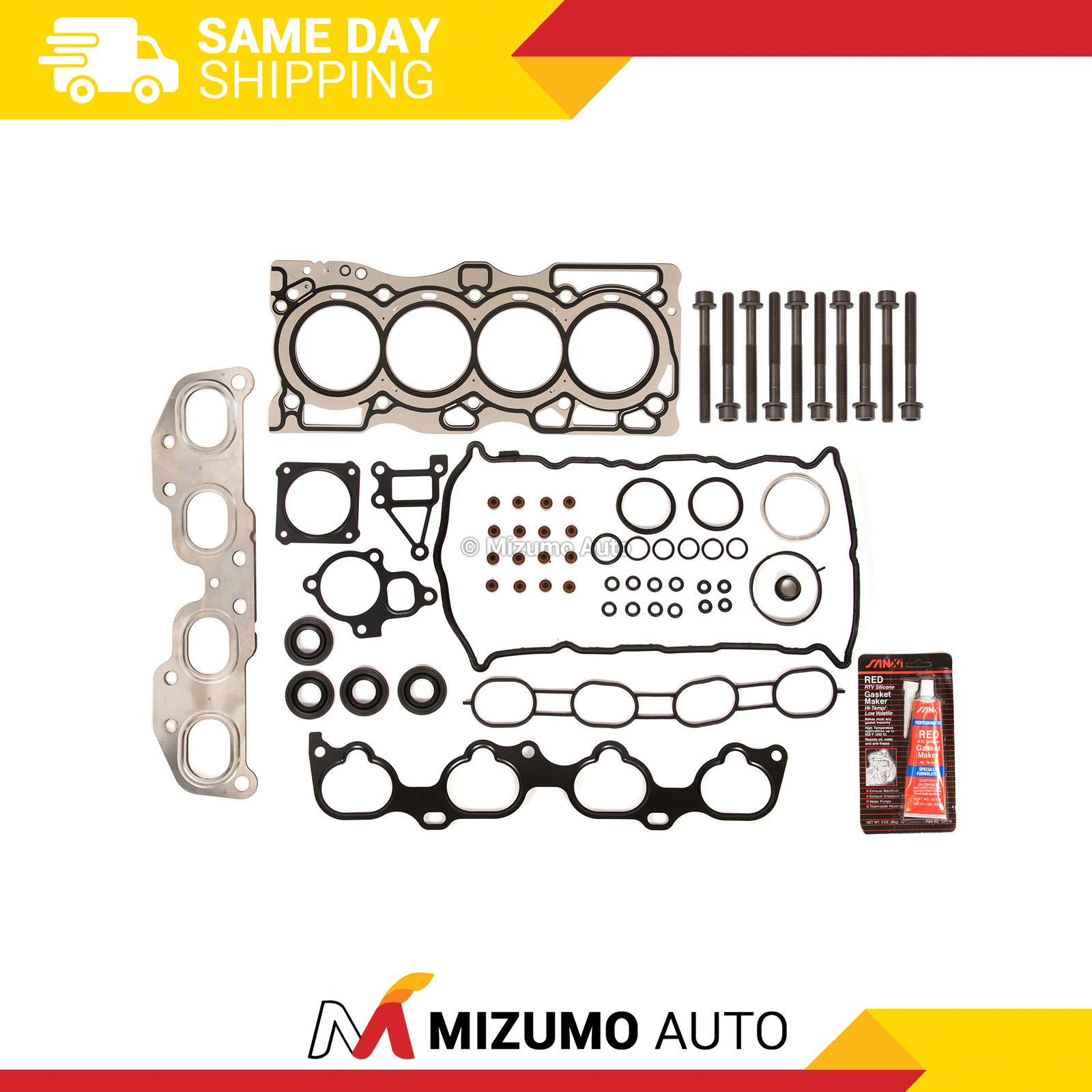Head Gasket Bolts Set Fit 07-09 Nissan Altima Sentra 2.5 DOHC QR25DE