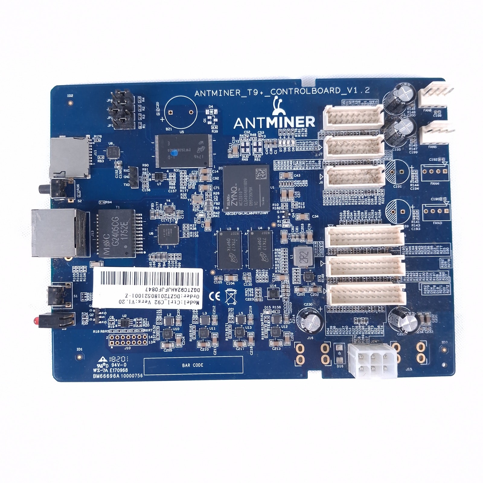 Bitmain Antminer Ctrl_C92 V1.20 Control Board T9+ E3 S9 Hydro Motherboard