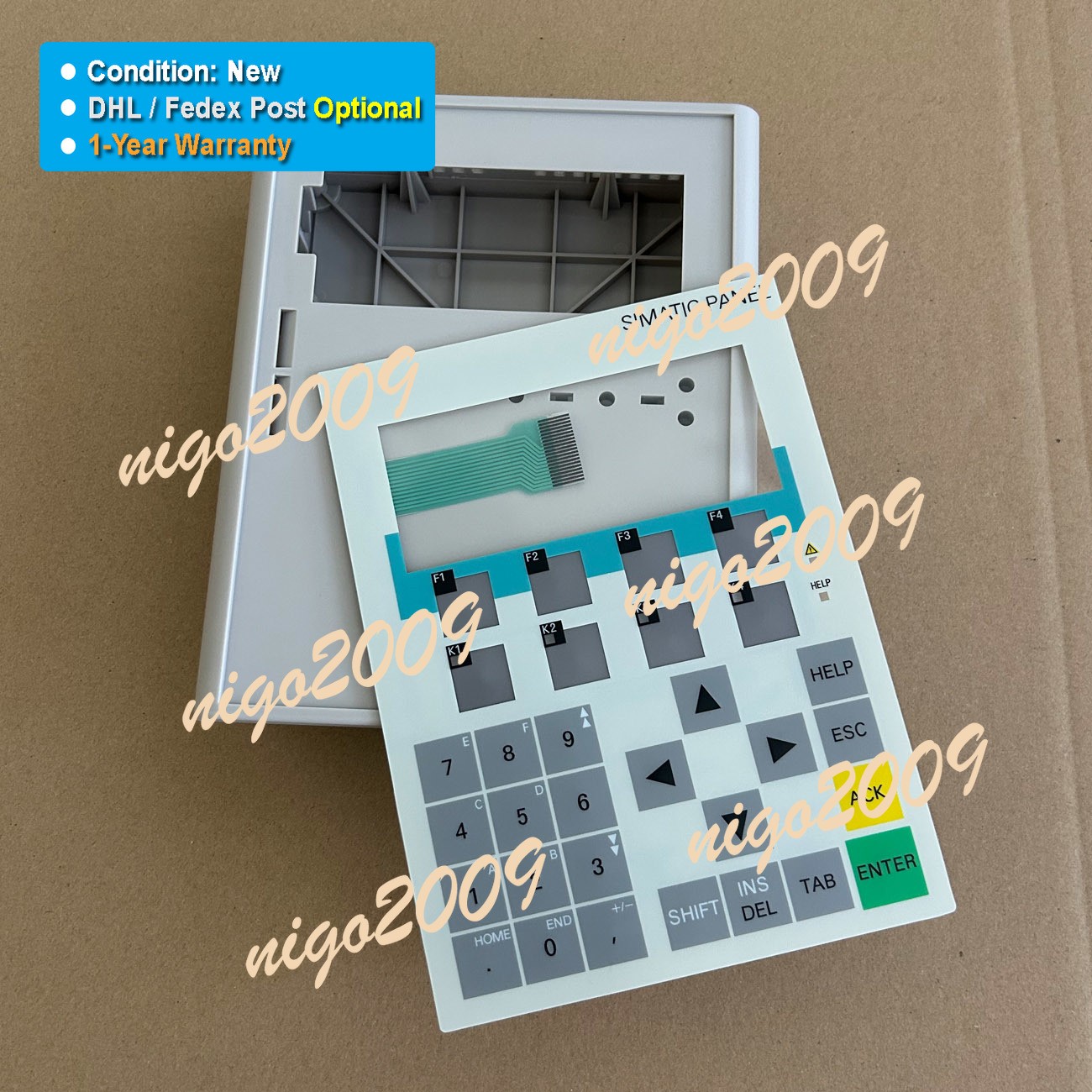 Plastic Cover Membrane Fit for SIEMENS OP77A 6AV6641-0BA11-0AX1 OPERATOR PANEL