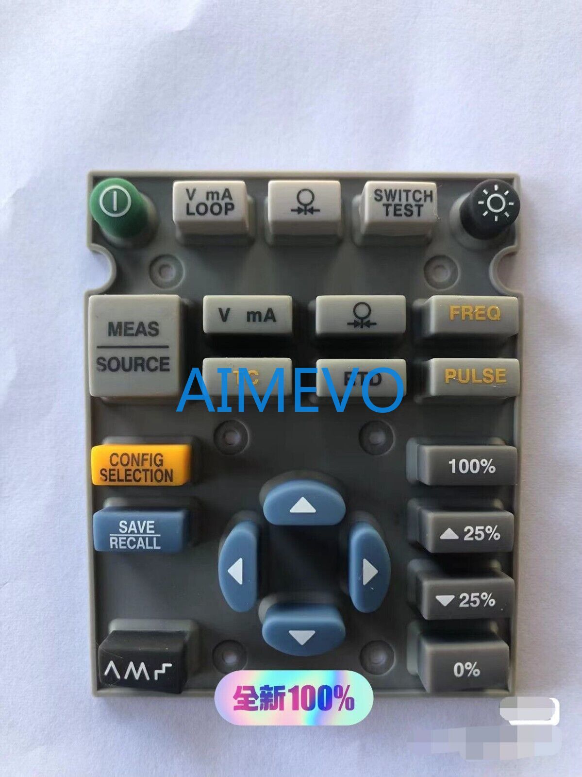 Digital keypad for fluke 726 Temperature Calibrator Silicone Membrane Key F726