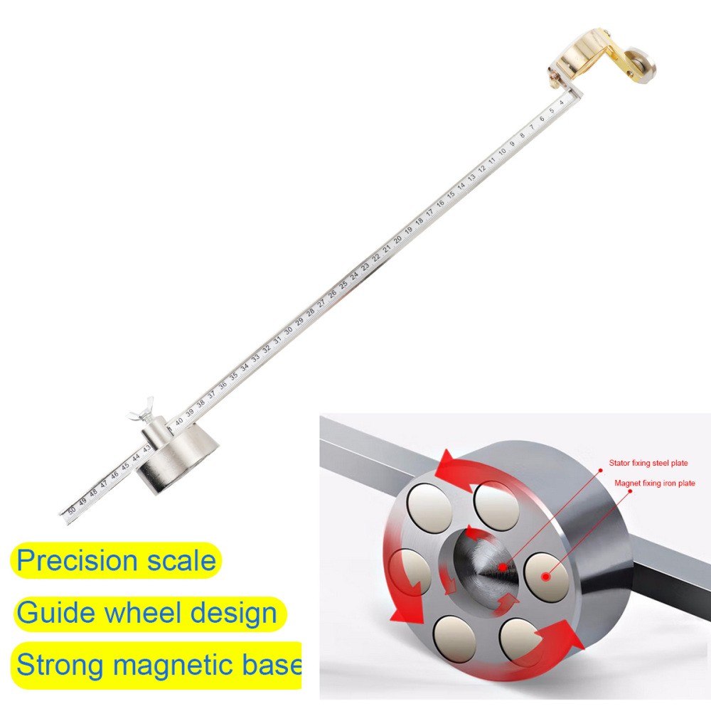 P80 Torch Round Compass Roller Magnetic Guide Wheel Cutter Cut Torch Attachments