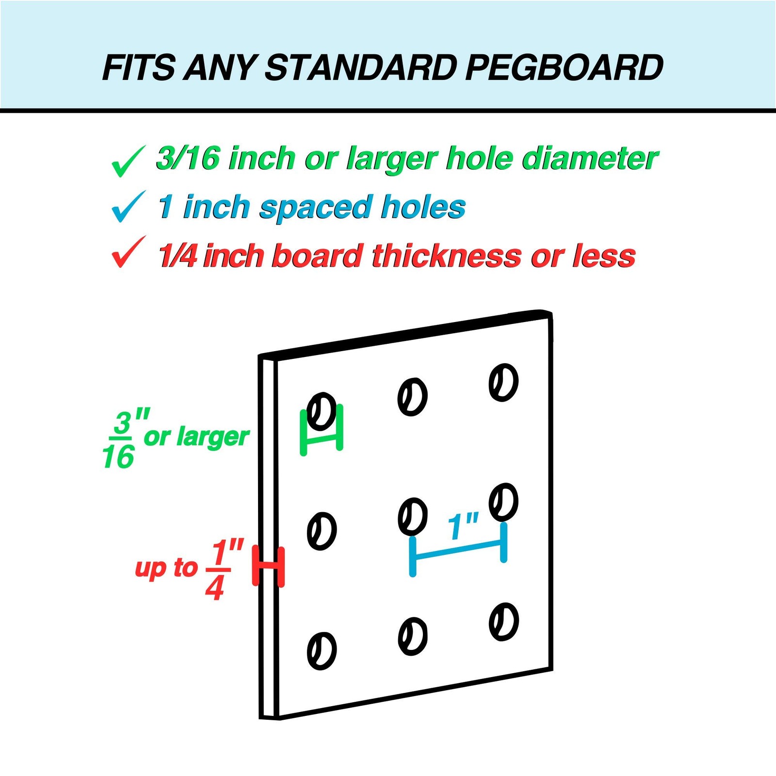 Pegboard Baskets Black Wire Shelf Square Style Garage Wall Organizer 4 PCS
