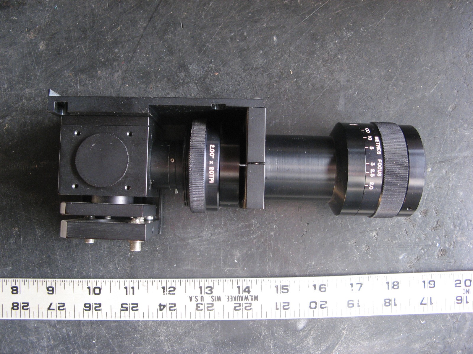 EOS CO2 LASER BEAM EXPANDER COLLIMATOR Adjustable 2.0m-inf ELECTRO-OPTICAL