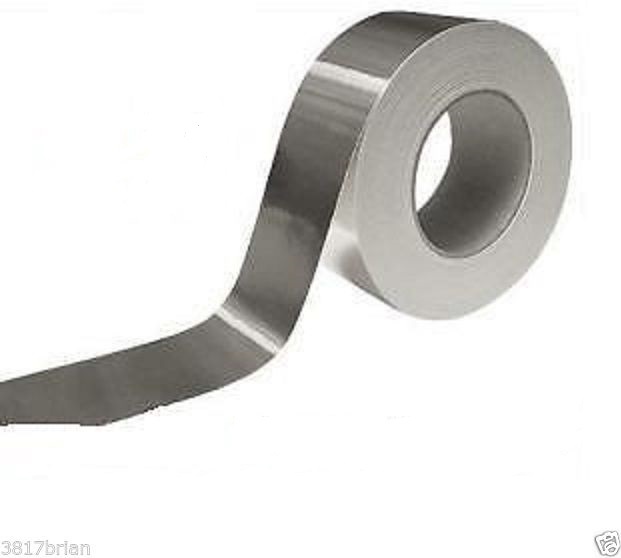 LOT OF 3 ROLLS Aluminum Foil heat Shield Tape 1.88'' X 26 FT. EACH FREE SHIPPING