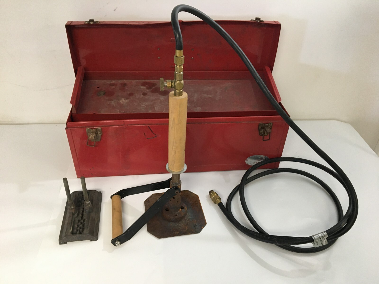 Heat Treat Stamp Propane Branding Kit w/ Carrying Case