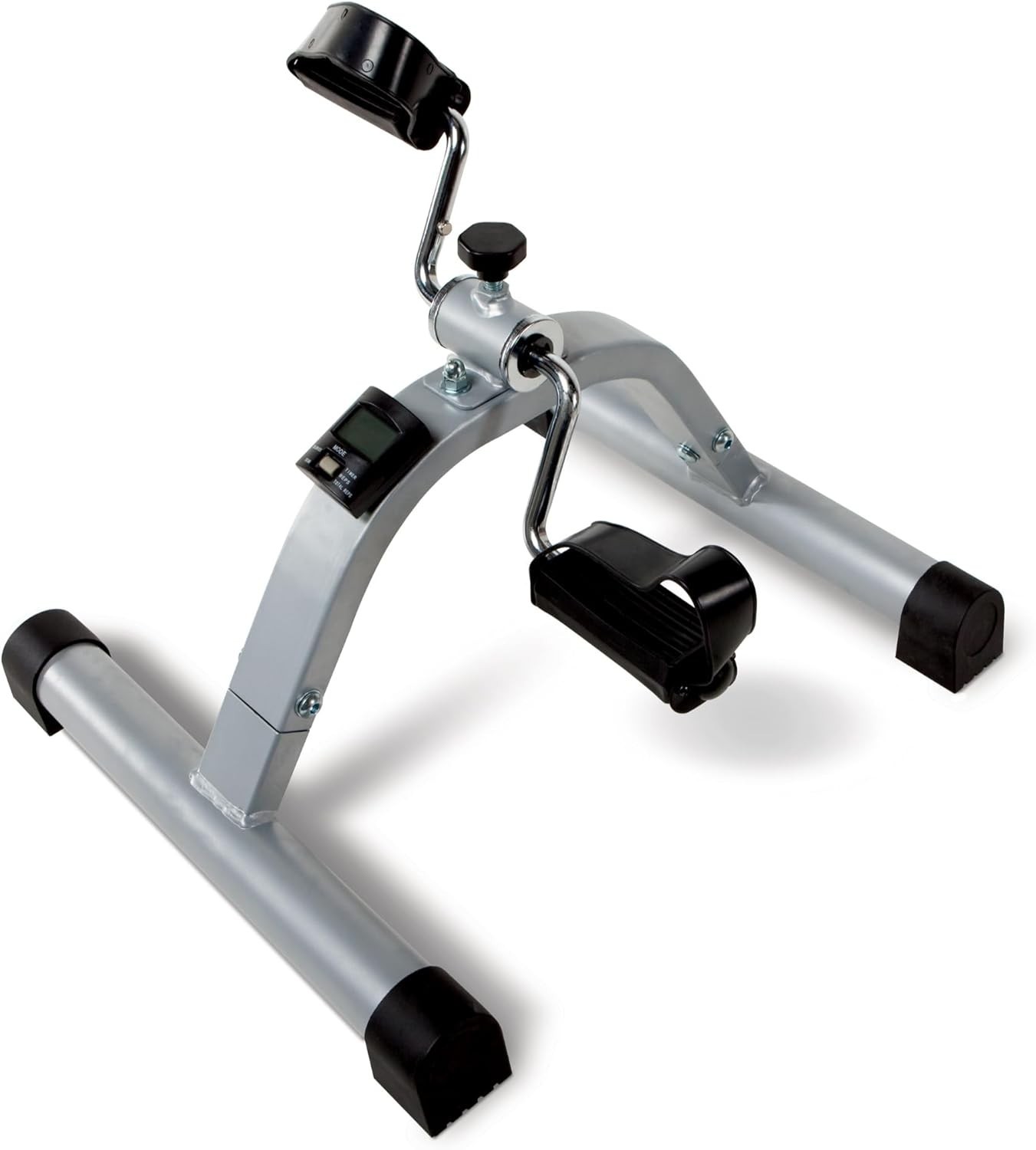 Alloy Steel Under Desk Exercise Cycle: Adjustable Resistance, 2-