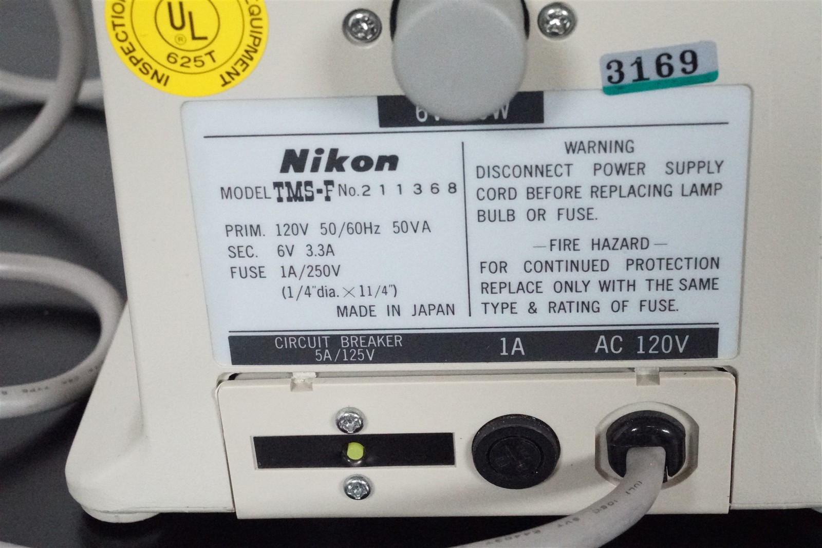 Nikon TMS Inverted Phase Contrast Microscope, 4X, 10X Ph3DL, 20X Ph2DL, 40X PH3D