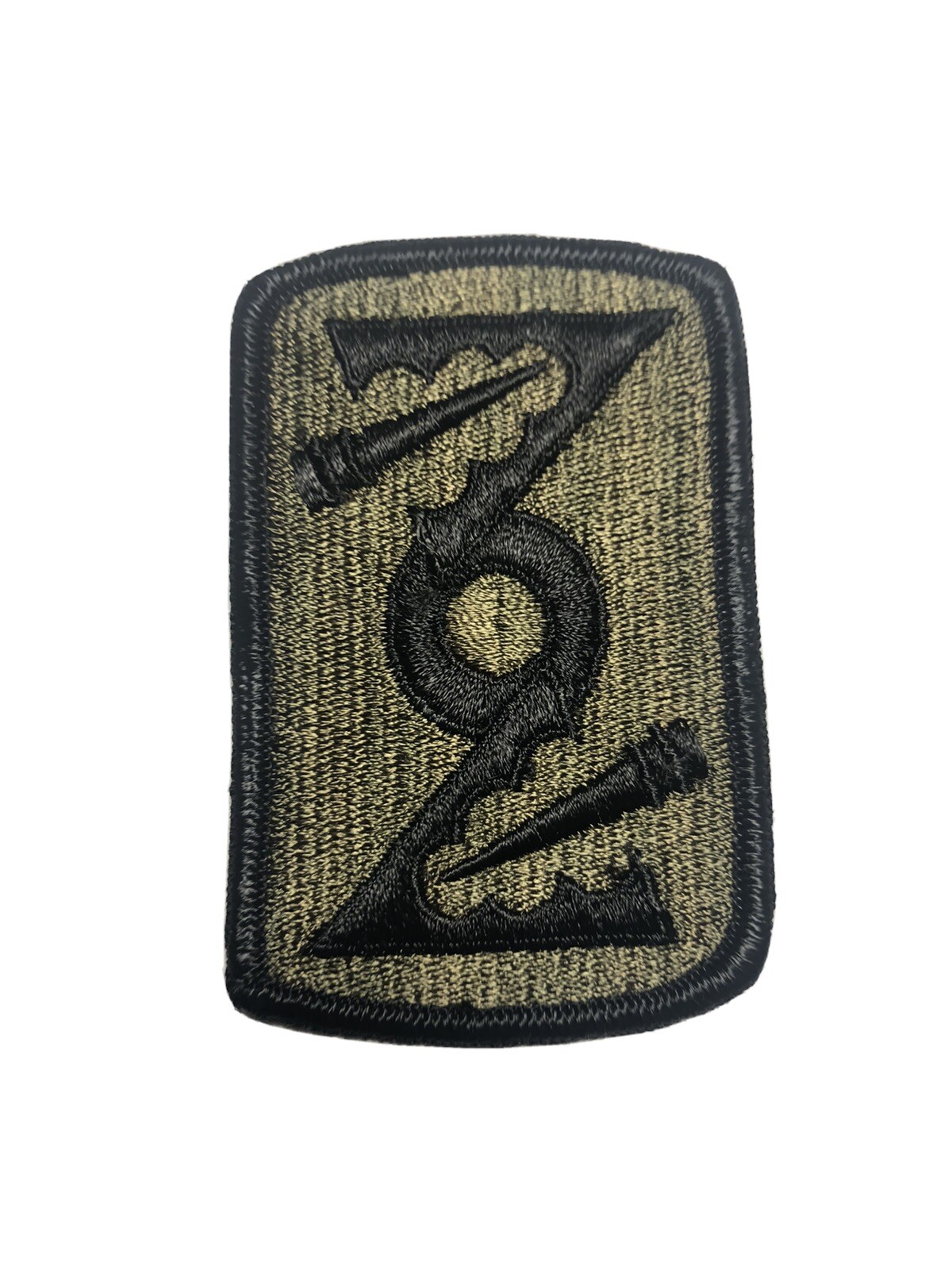 72nd Field Artillery Brigade Subdued  U.S. Army Shoulder Patch Insignia