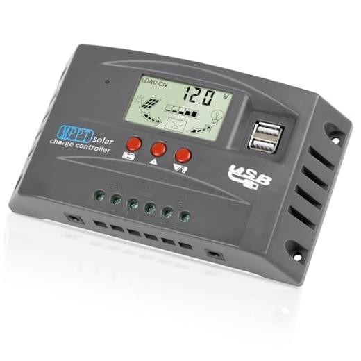 100A MPPT Solar Panel Controller 12V/24V Auto Solar Charge Intelligent