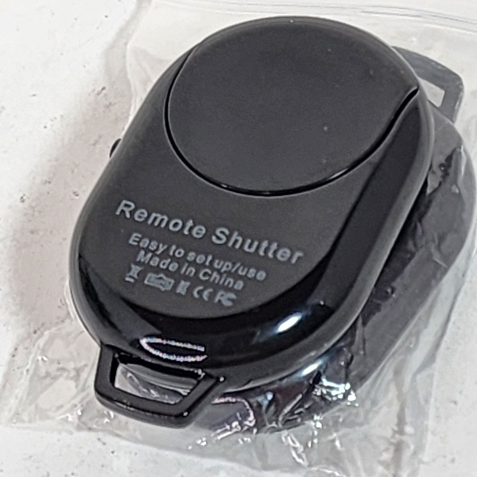 Bluetooth Selfie Shutter Remote Control for Cell Phones Bluetooth Wireless 2-Pk