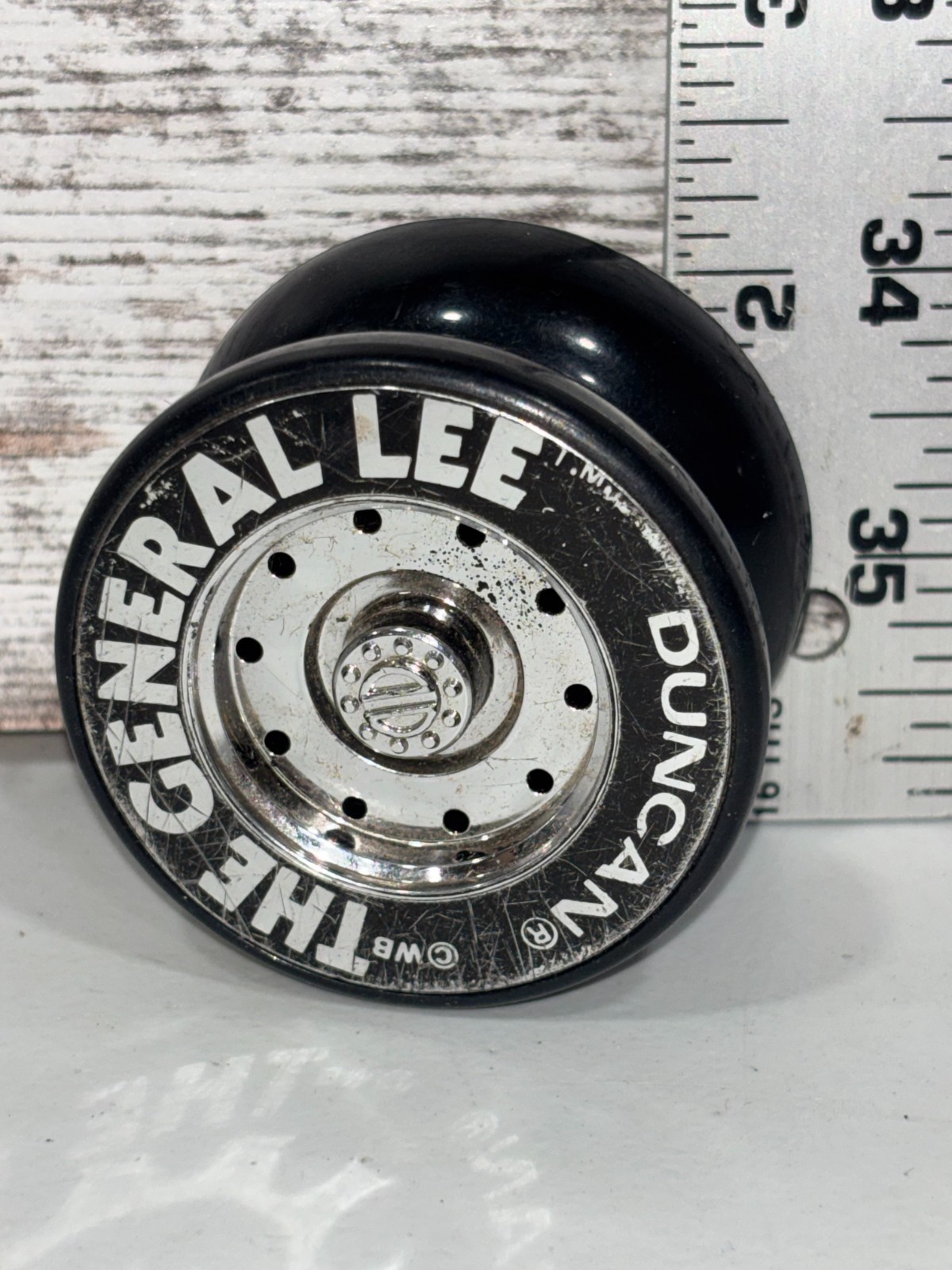 Vintage 1980s Duncan General Lee  Yo-Yo Pro Skill Toy Black - Used