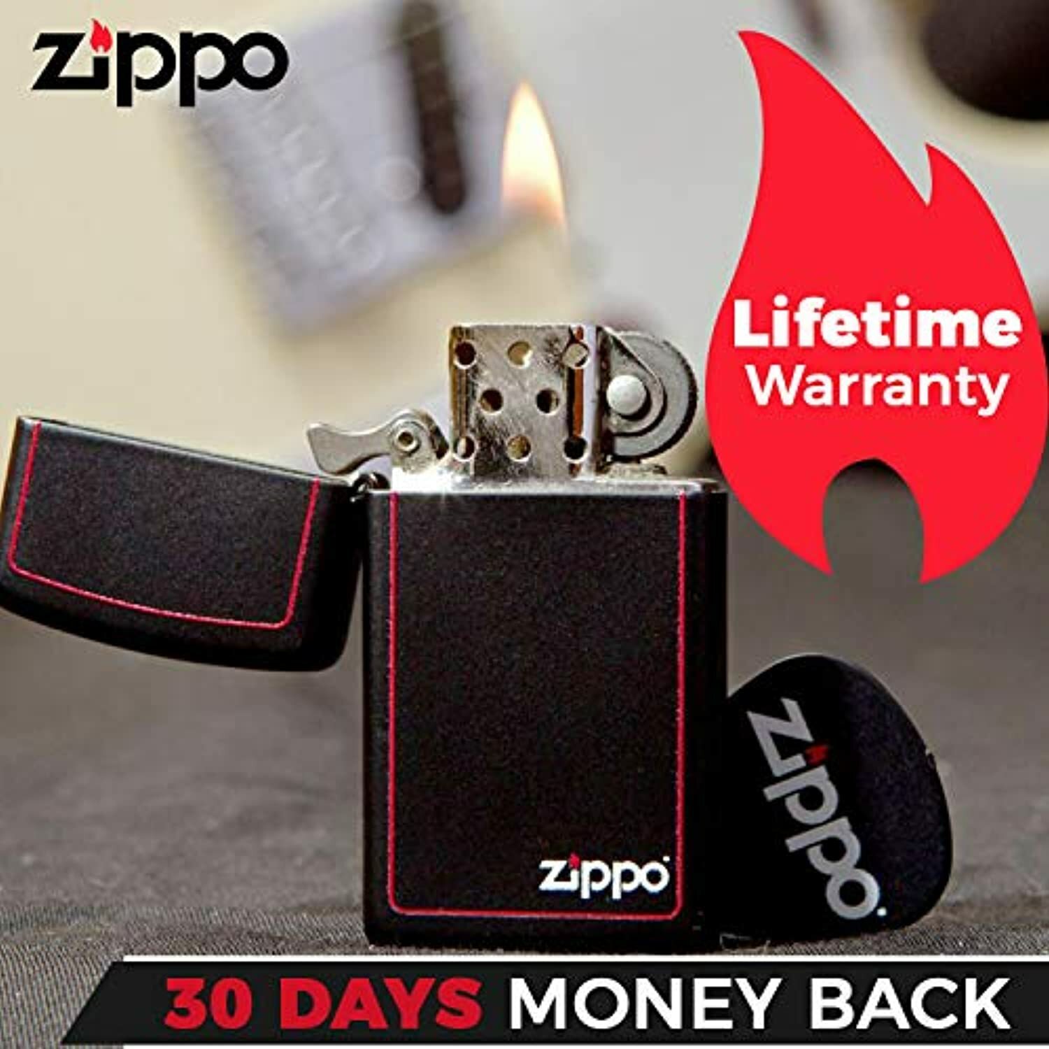 Zippo Slim Sapphire Pocket Lighter